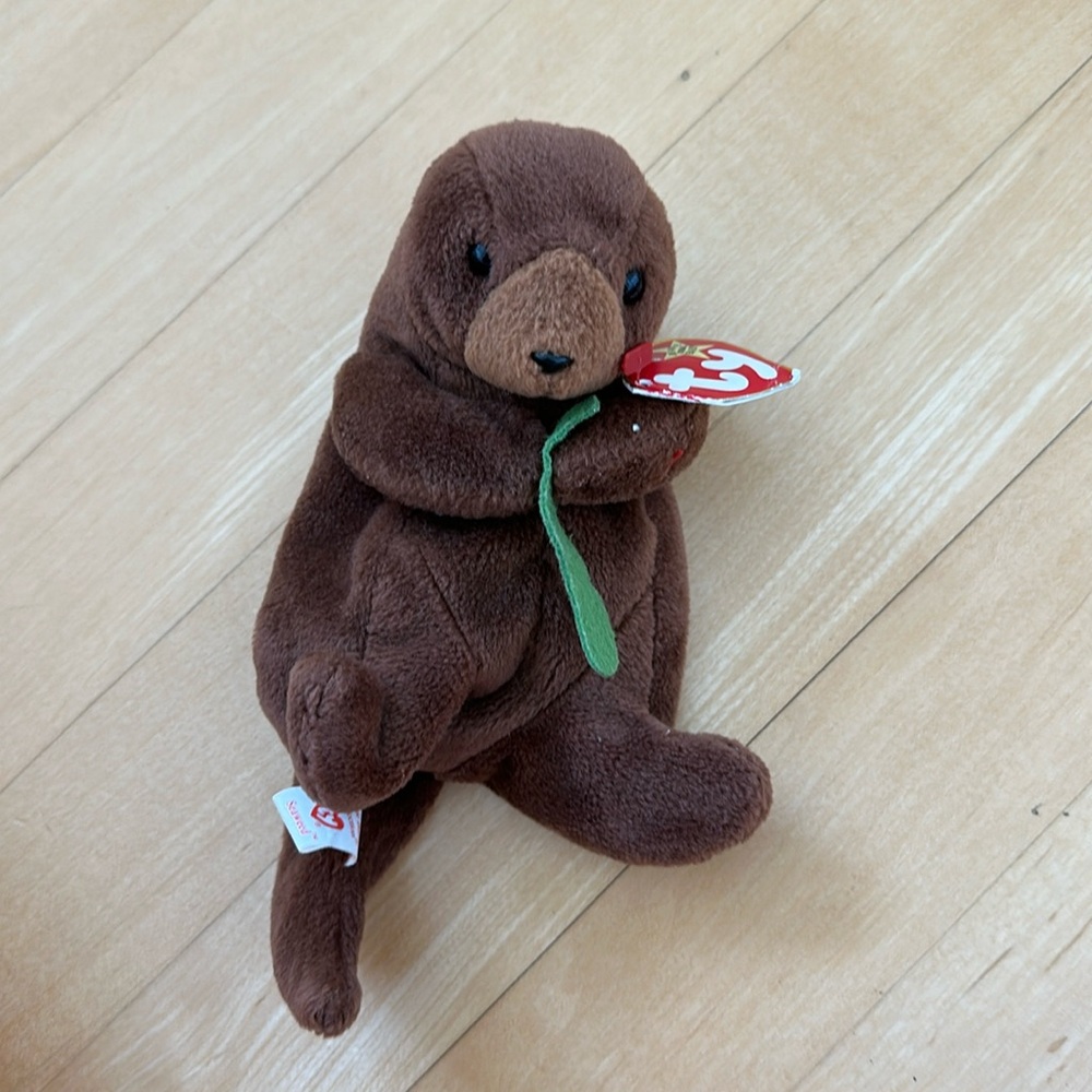 Seaweed Beanie Baby Ty Plush Toy